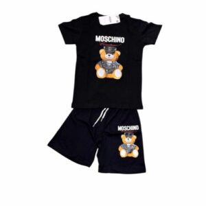 Kids’ Black Top & Short Set